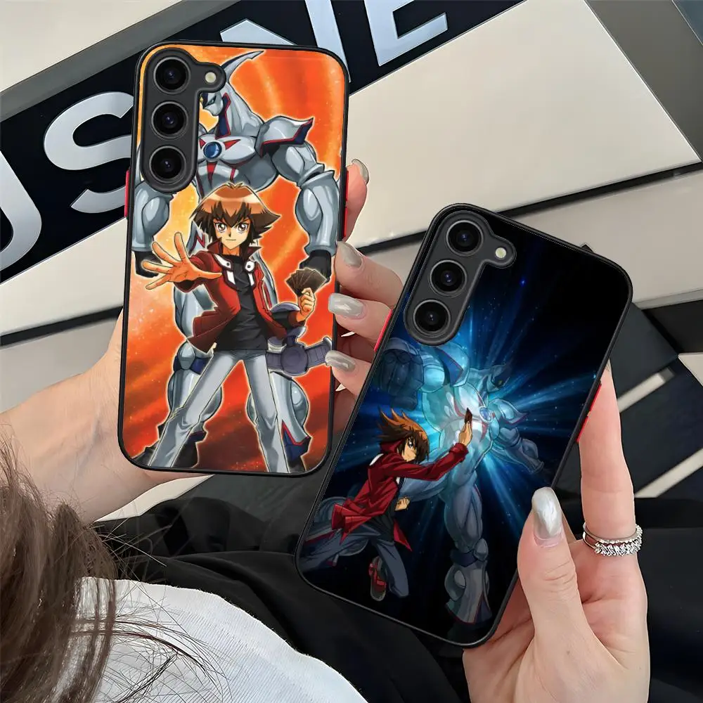 Yugioh Jaden Yuki Phone Case for Samsung Galaxy S26 S25 S24 S23 S22 S21 Plus FE Ultra Skin Feel Shockproof Cover