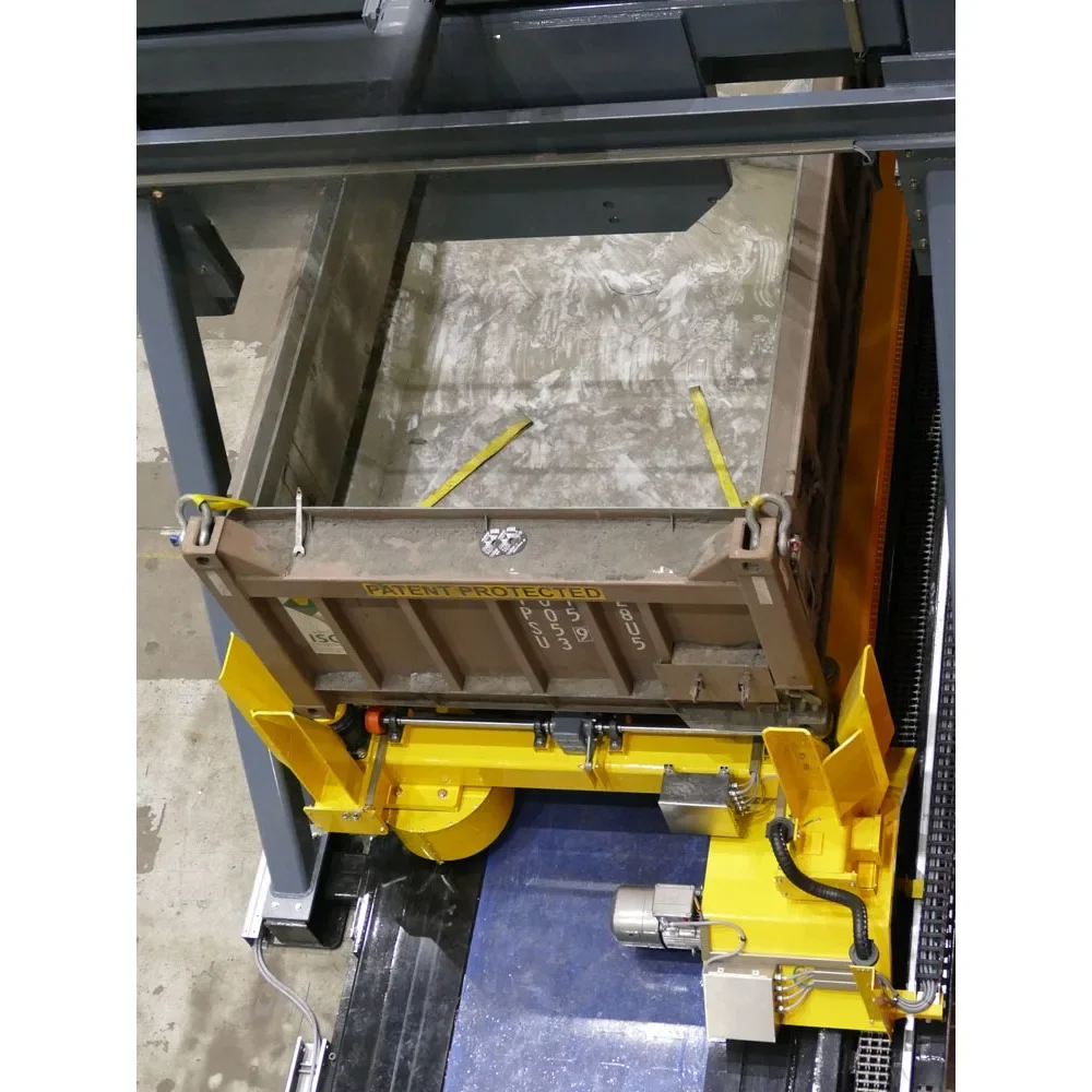 Heavy-duty rail electric flat car large billet transfer intelligent handling machine