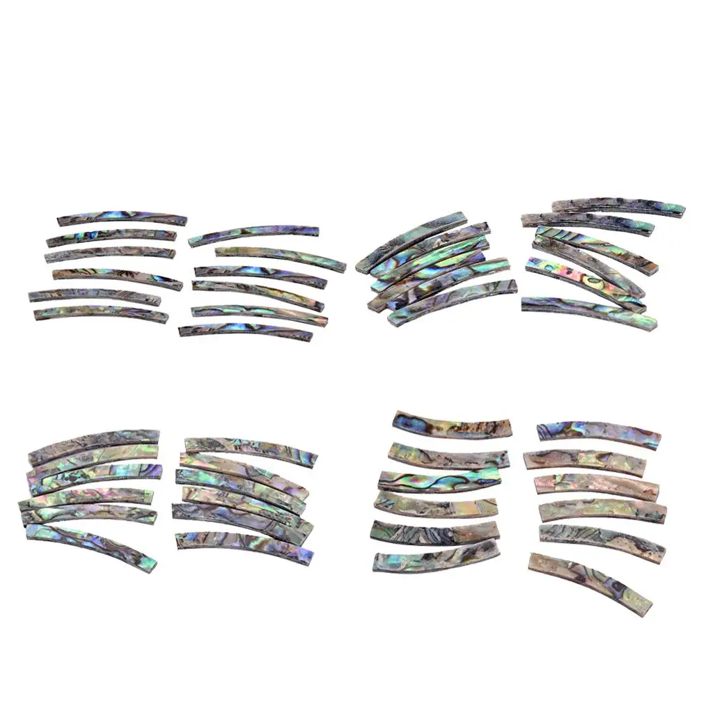 Shell Inlay Guitar Sound Hole Decal Set Acoustic Guitar Rosette Sticker for Luthier Parts and Accessories