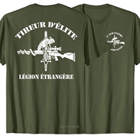 French Foreign Legion Special Forces Sniper T-Shirt. Summer Cotton Short Sleeve O-Neck Mens T Shirt New S-3XL Tshirt Tops Tees