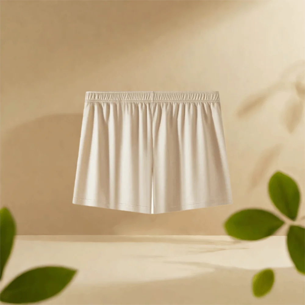 3Pcs Fashion Plus Size Men's Boxer Briefs Seamless Mid Waist Stain Silk Panties Lingerie Elastic Underwear for Man Gifts