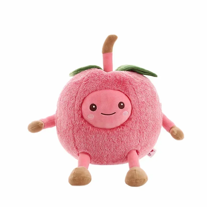 Anti-stress morbido cuscino creativo cuscino bambola di peluche carino anguria rosa ananas mela frutta cibo ragazza hobby giocattolo per bambini regalo