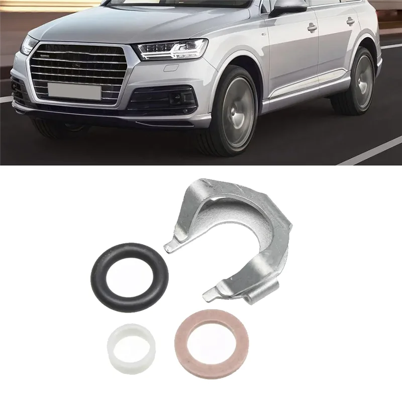 Car Fuel Injector Repair Kit O-Ring Repair Seal Kit 03H198149 For Q7 3.6L 2007-2016