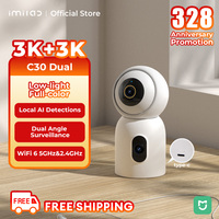 IMILAB New Indoor Camera Dual 3K Lens WiFi 6 5G 360° PTZ Local AI Detection for Baby/Pet/Noise Night Vision Human Tracking