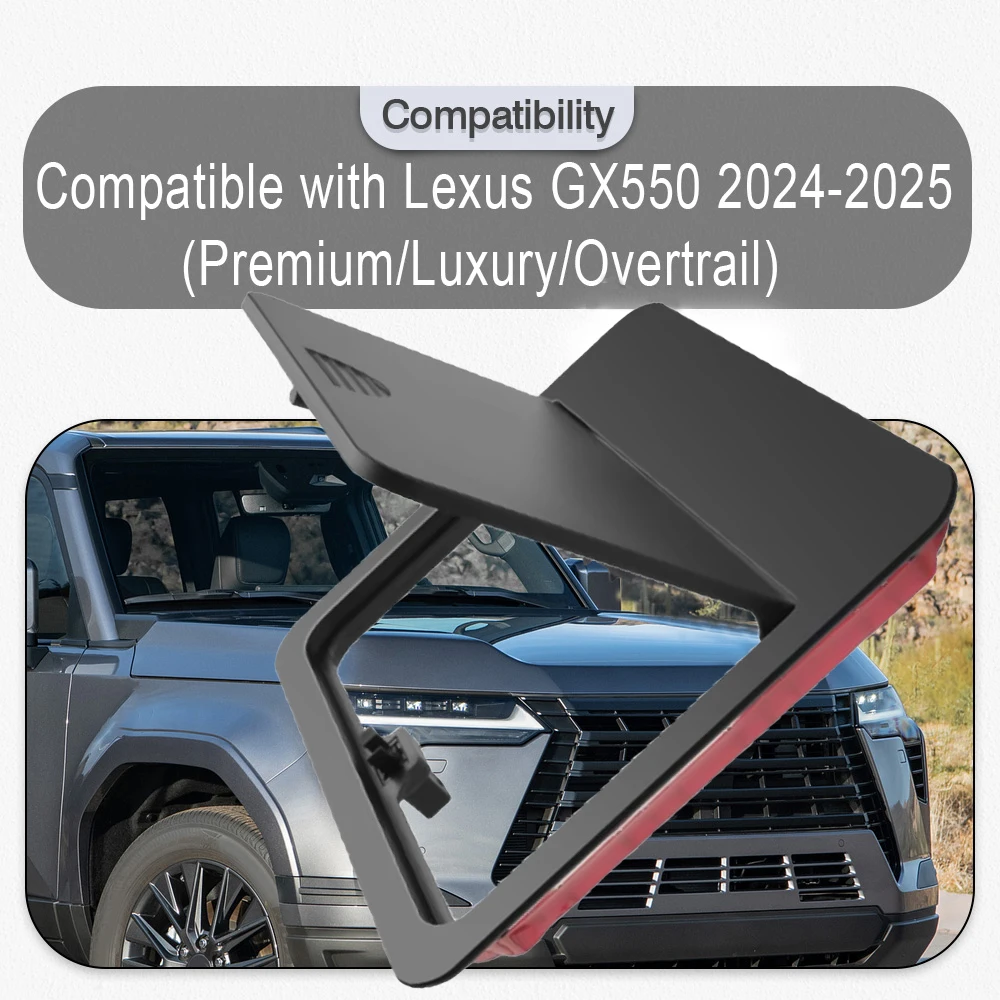 Press-down Concealed Storage Box For Lexus GX550 Premium/Luxury/Overtrail 2024-2025 Hidden Armrest Storage Interior Accessories