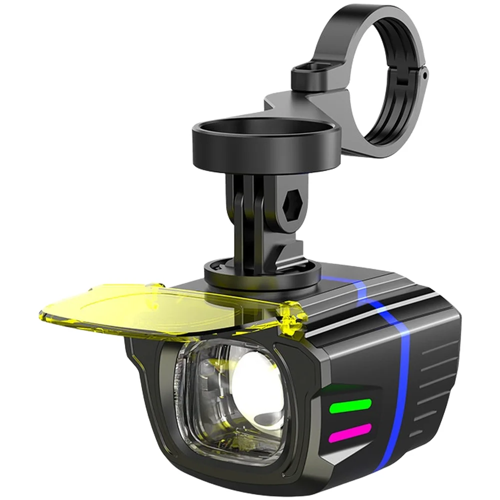 Adjustable Output Bike Light 280 1100LM with Remote Switch and IP44 Weather Resistant Construction for Cyclists