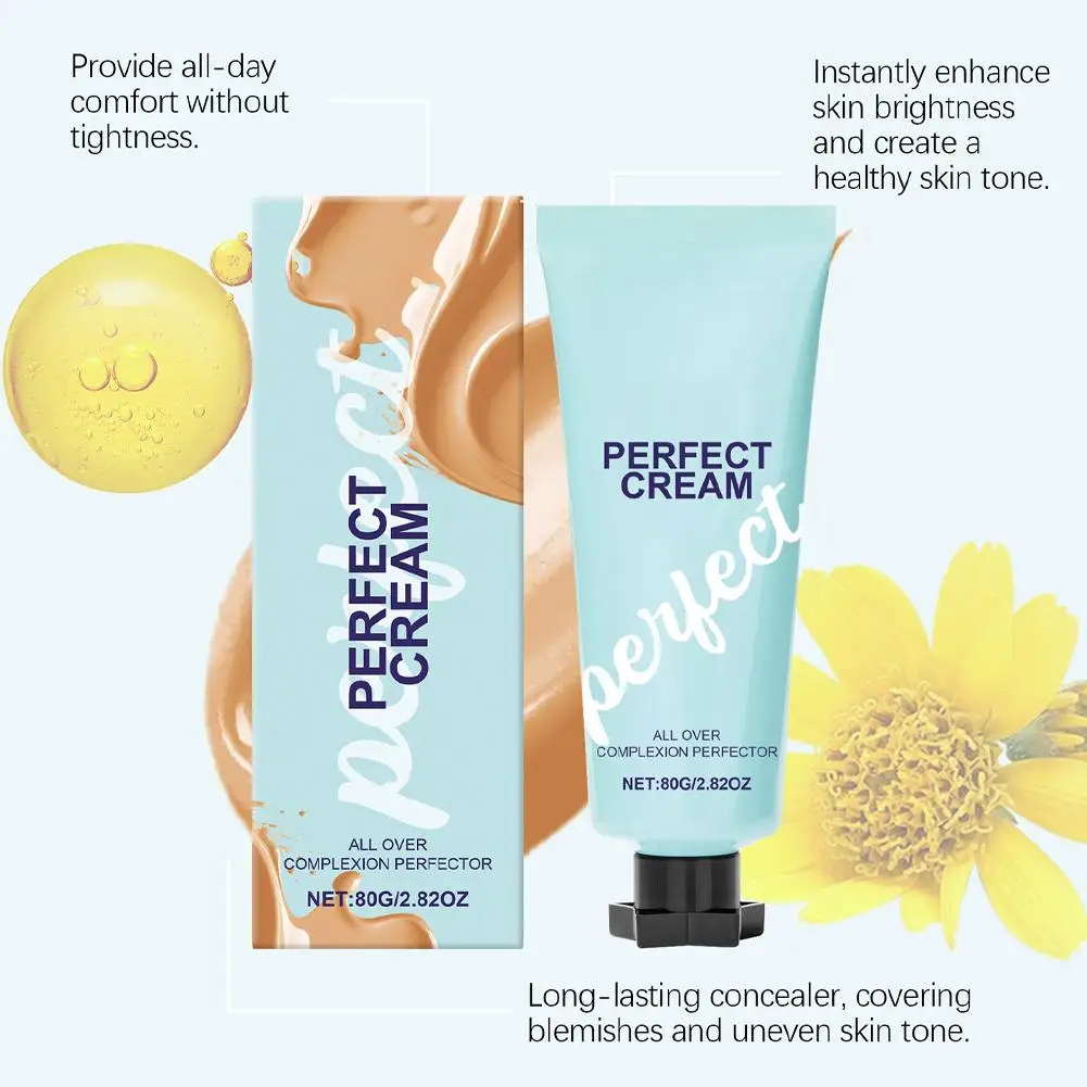 คอนซีลเลอร์รองพื้น Full Coverage สําหรับ Blemishes Dark Circles ริ้วรอย Brightening Oil-Control Hydrating Facial แต่งหน้าเครื่องสําอาง