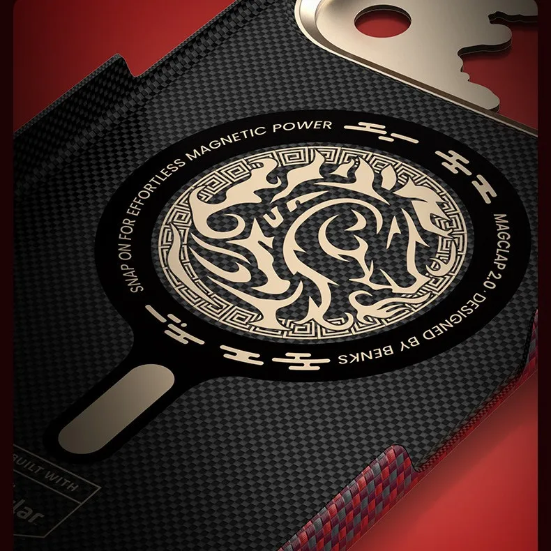 Benks Edition Magnetic Knight ArmorAir Case Built with Kevlar for IPhone 18 17 Pro Max Aramid Fibe Lightweight Minimalist Casing