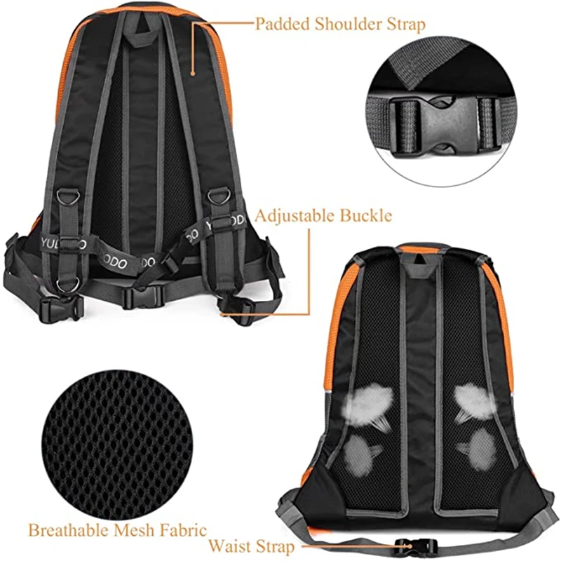 Pet Cat Dog Backpack Out Walking Travel Portable Animal Transport Bag Small Dogs Chihuahua Carrying Shoulder Backpack