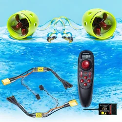 U1 set 12V~16V (3-4Lipo) can propel 50kg brushless underwater thrusters/propellers/propulsion units commonly used in ROV boats,