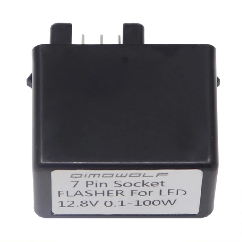 Professional High Load Capacity 7 Pin Relays Fit for DIYer Electronic Projects & Lighting Systems Optimized Flasher Use 40GF