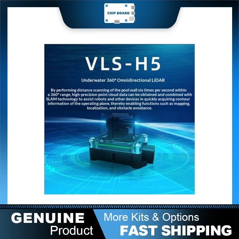 Benewake VLS-H5 Underwater 360° LiDAR Omnidirectional Laser Scanner for ROV AUV Navigation Systems