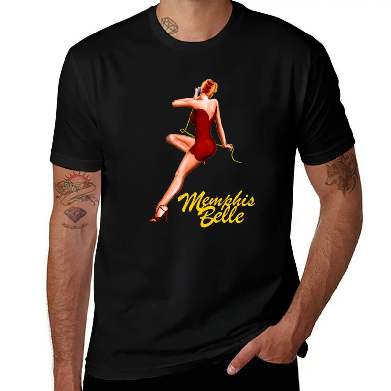 

Memphis Belle T-Shirt cotton t shirt man t shirts for man graphic funny t shirt man cotton T-shirt