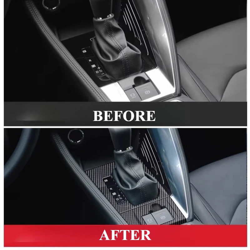 For Toyota Yaris Cross 2024 Central Control Gear Water Cup Frame Gear Panel Paste Change Decoration Modification Accessories