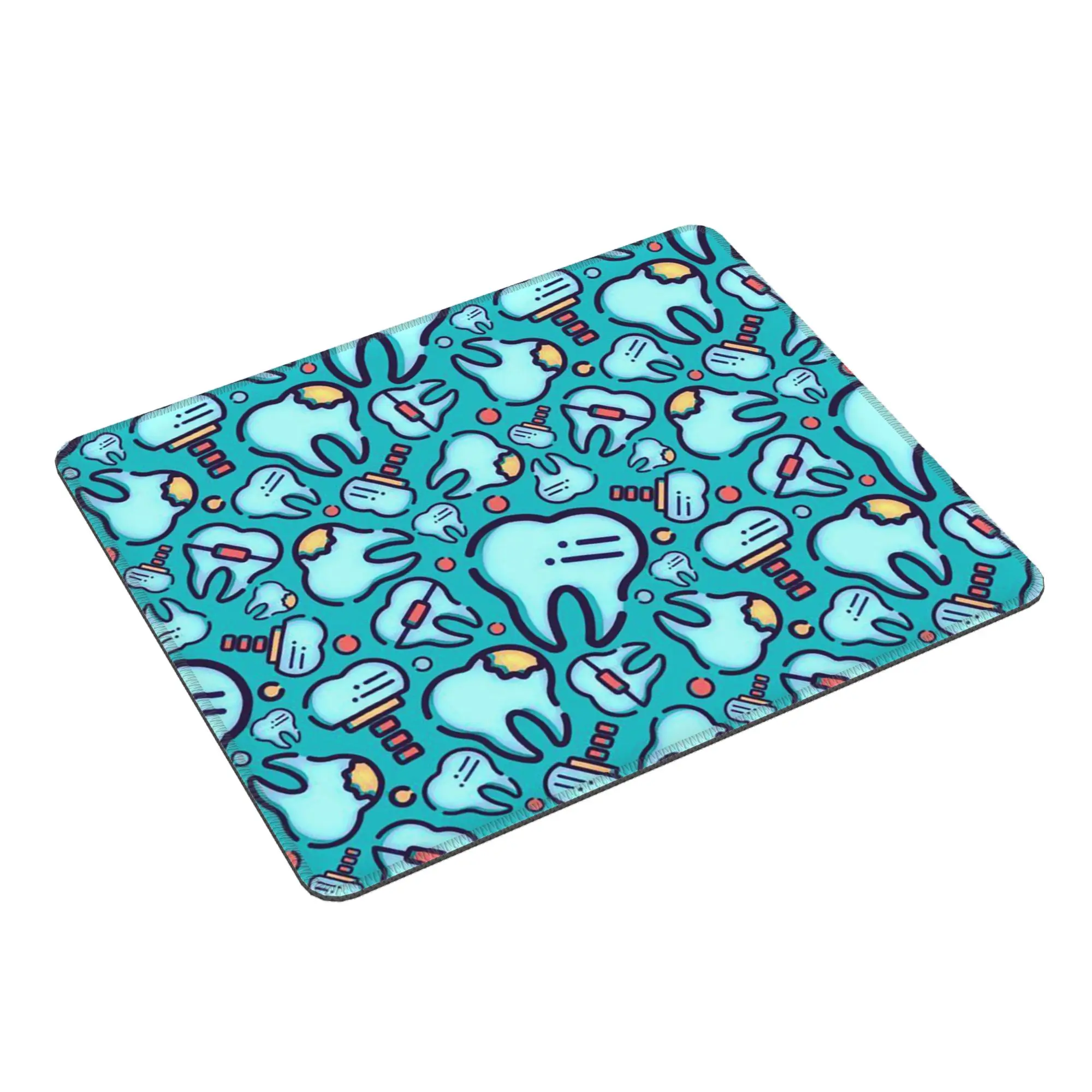 Dentist Dental Cartoon Teeth Mouse Pad Computer Keyboard Mouse Mat Gamer PC Laptop Desk Mat Office Accessories Table Mats