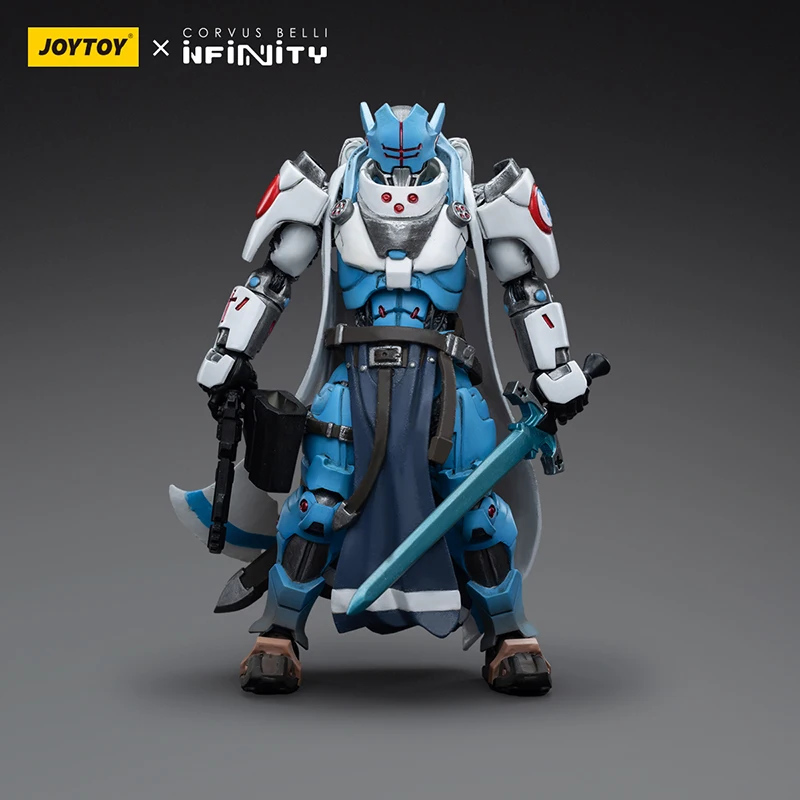 [EM ESTOQUE] JOYTOY Infinity 1/18 Anime Figuras de ação Oceanwide Alliance Justice Knight Joint Movable Action Brinquedos artesanais presentes