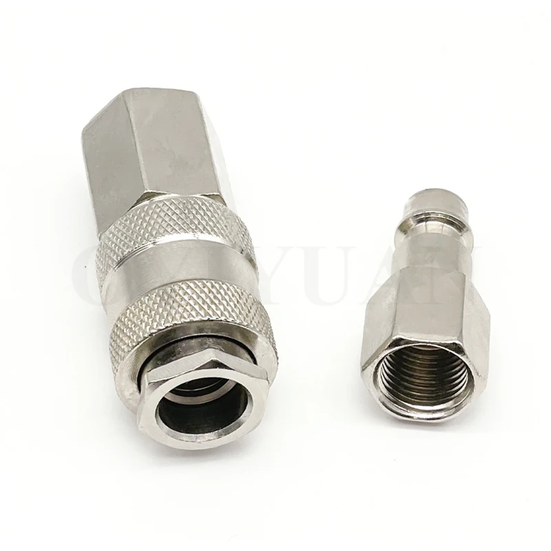 EU Pneumatic Connector European Standard Quick Connector Release for Air Hose Fittings Coupling Compressor Accessories