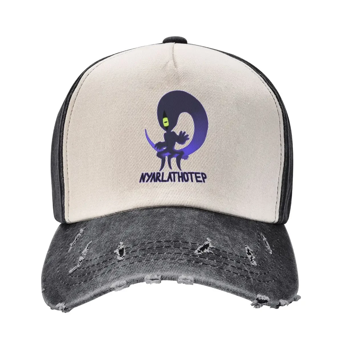 

Nyarlathotep The Crawling Chaos Baseball Cap funny hat Rave Anime sun caps Women's Beach Men's