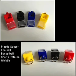 1pc Universal Portable Sport Whistle with Rope Loud Crisp Sound Whistle Safe Multifunctinal for Football Basketball Soccer Sport
