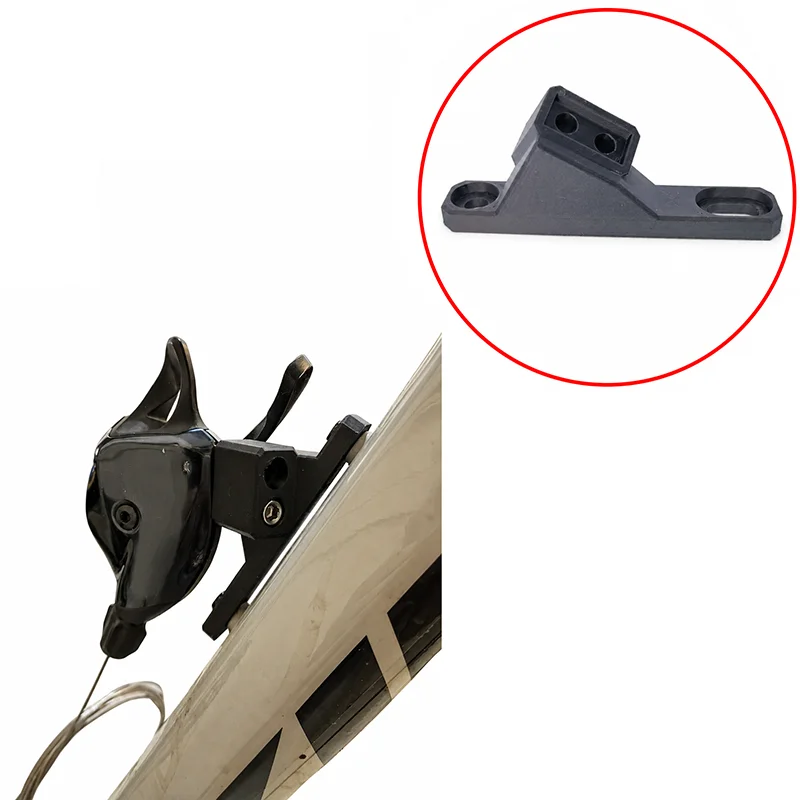 1PCS 3D Printed Bottle Cage Mount Shifter Adapter for SRAM Mountain Bike Eagle Shifting Mounting Base Seat with 35‑degree Angle