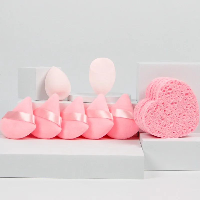 3-in-1 Face Cleaning Sponge Pad Exfoliator Mask Facial SPA Massage Makeup Removal Thicker Compress Natural Cellulose Reusable