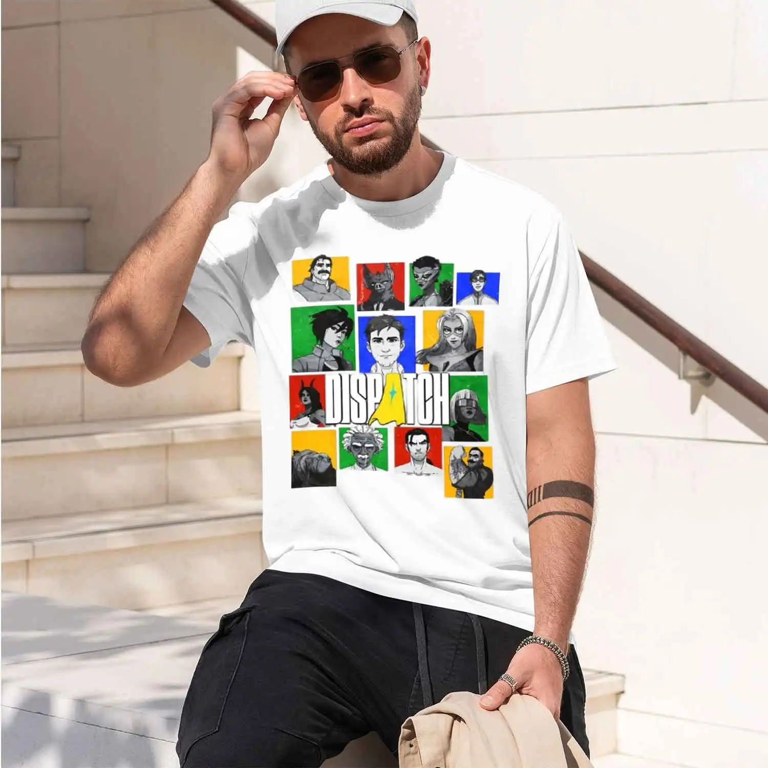 2026 New Model Hot Game Dispatch Printing T-shirt Women Men Fashion Short Sleeve Street Casual Personality Summer T-shirt