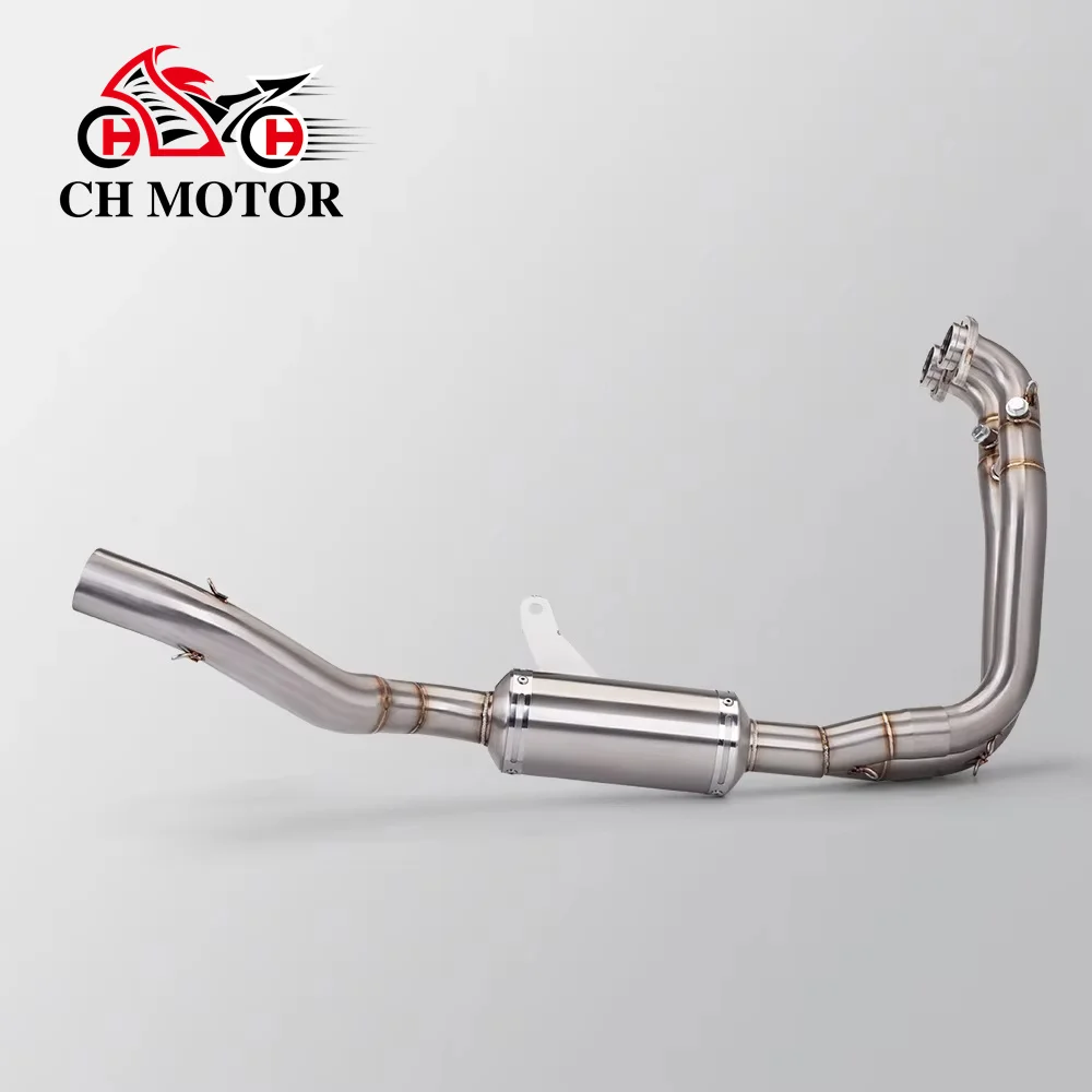 

Motorcycle Exhaust Escape Carbon Fiber Muffler Front Link Pipe For RS Tuono 660 Aprilia RS660 2021 - 2023