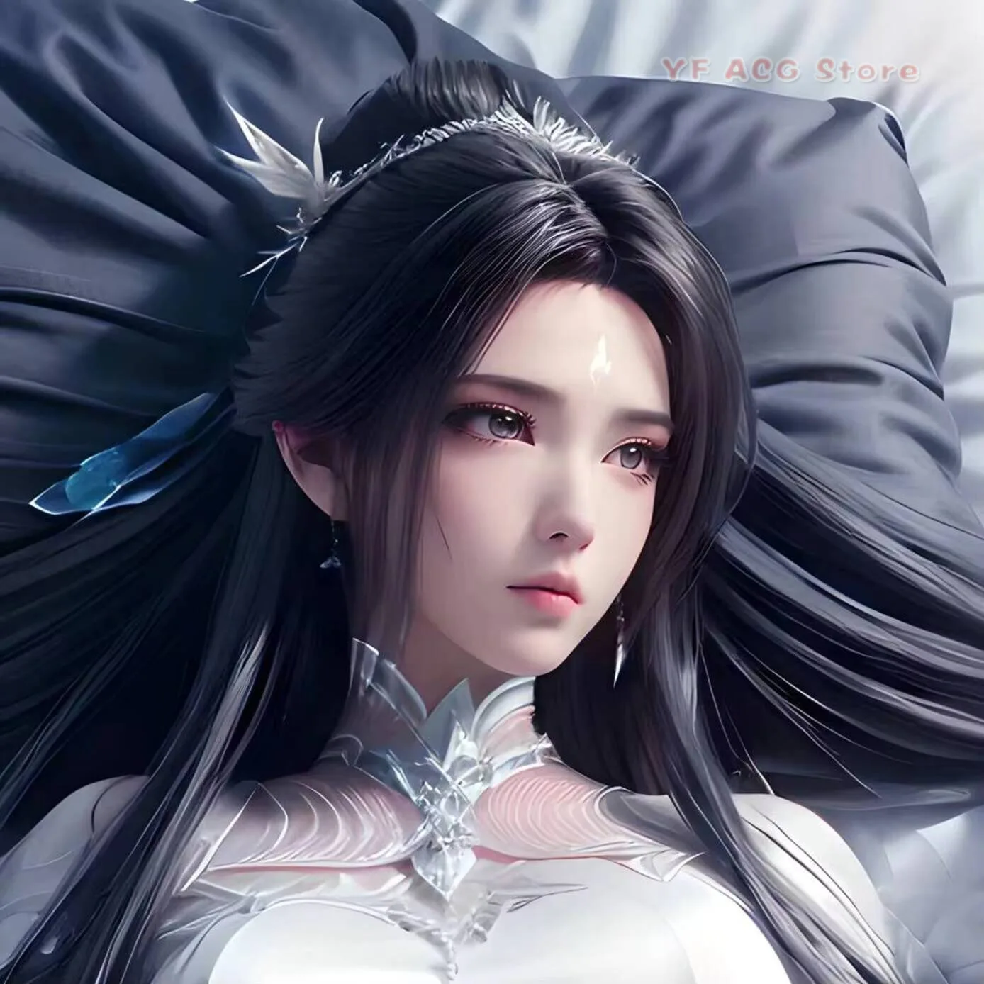 

Original Chinese Pillow Case Cover Ancient Style Lu Xueqi Beauty Double-Sided Print Body Anime Dakimakura s Adult