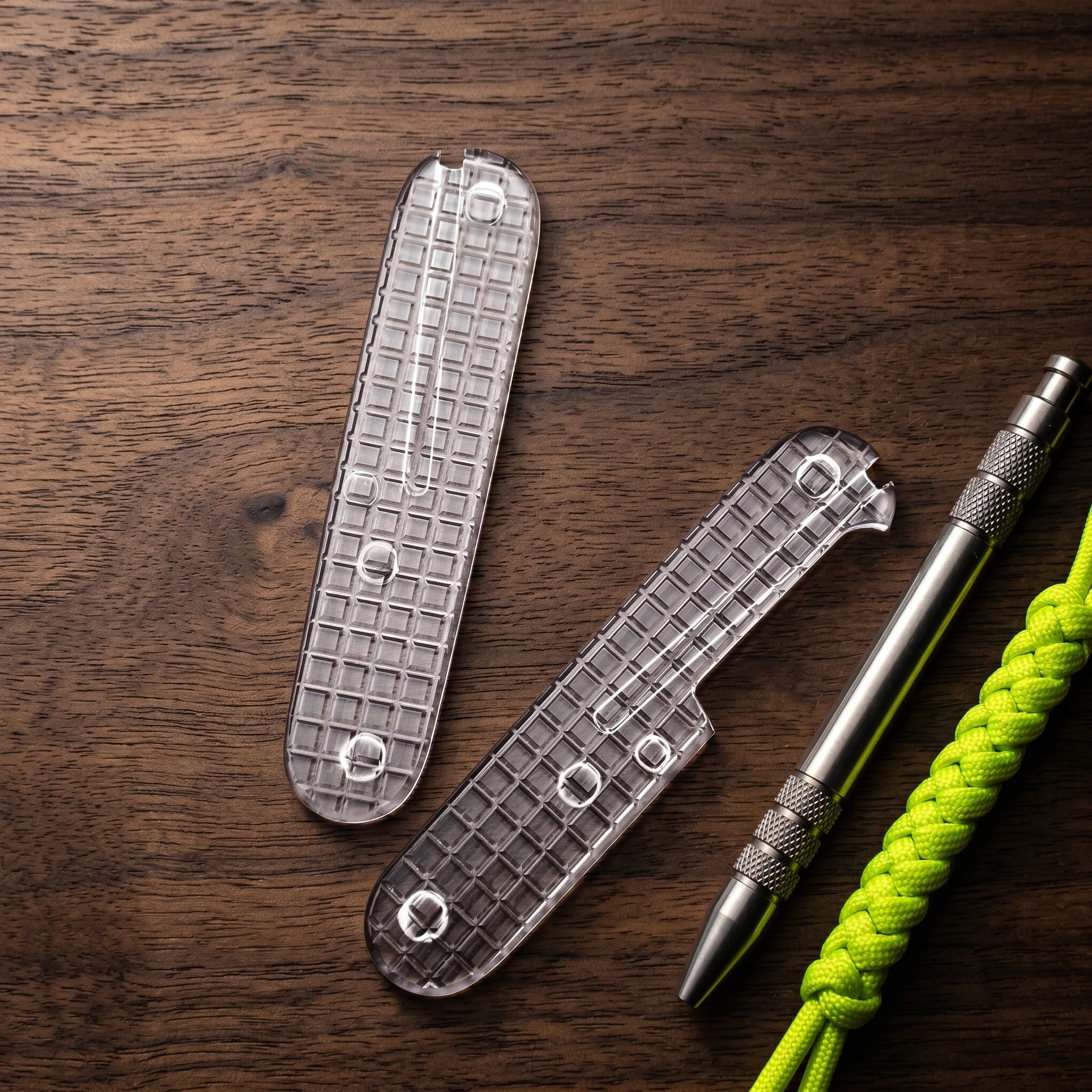 4 Different Types Acrylic Handle Pads with Anti-Slip Texture for DIY Modification Enthusiasts view 4