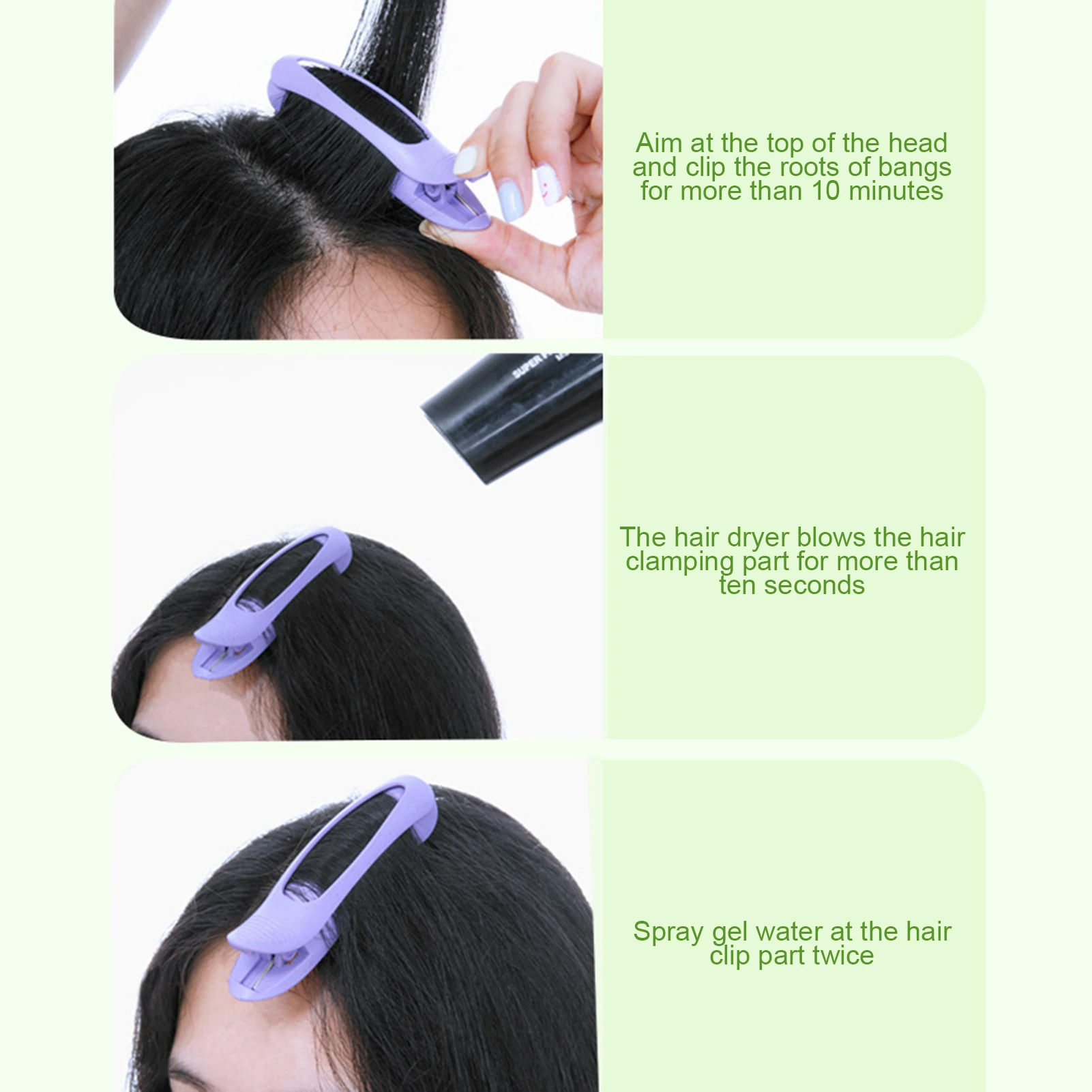 1 قطعة مقاطع تصفيف الشعر للرجال والنساء عالية الجمجمة العلوي رقيق مشبك شعر صالون الحلاق الانفجارات الهوائية مقاطع الشعر اكسسوارات للشعر