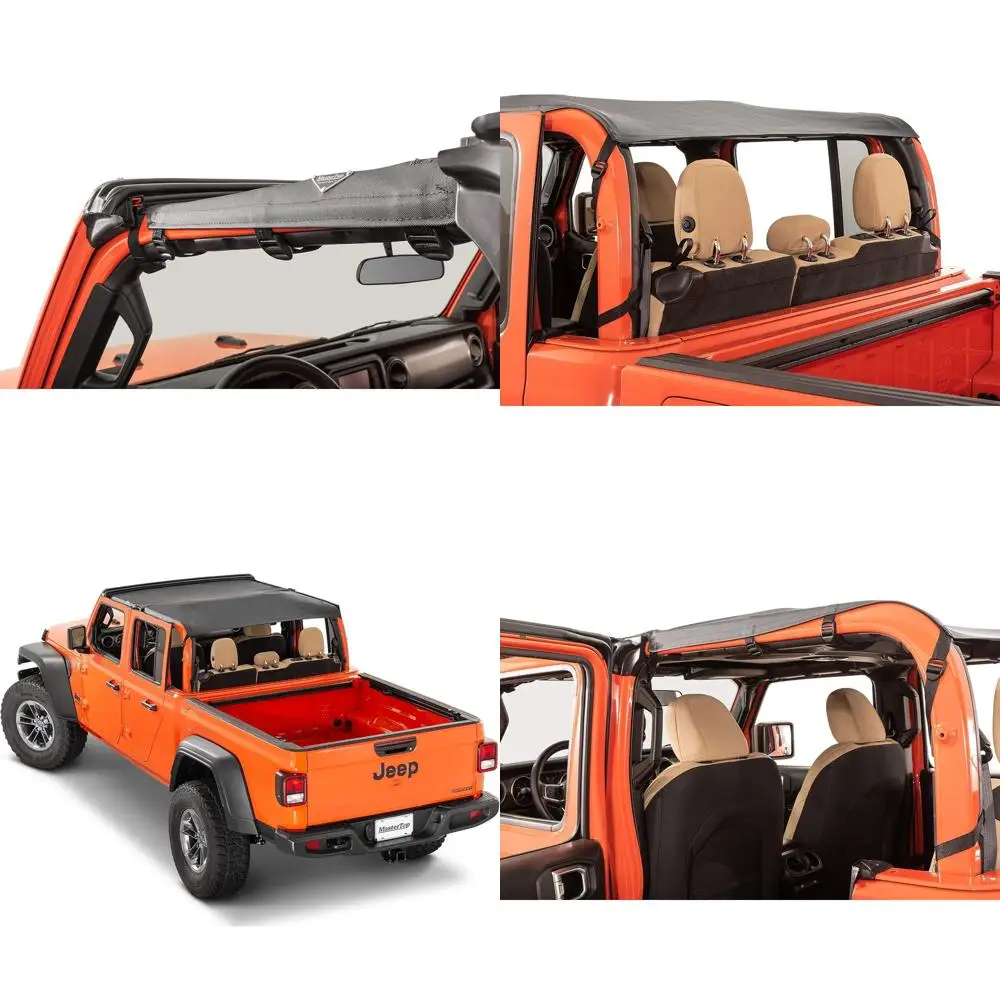 

Summer Bimini Top with Premium Twill Fabric - UV and Rain Protection