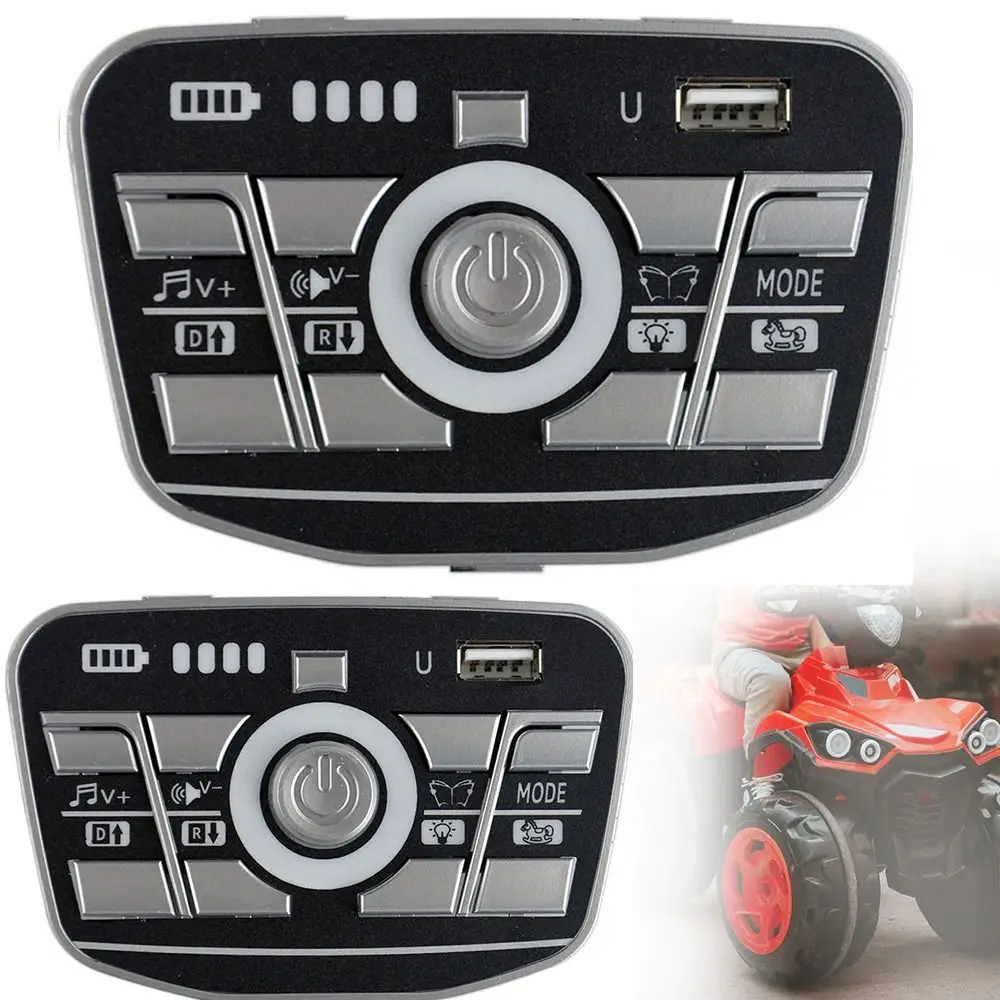 Scheda di controllo riproduzione musicale per auto elettrica per bambini Scheda di controllo riproduzione musicale Controllo centrale Lettore musicale Scheda di controllo principale Telecomando