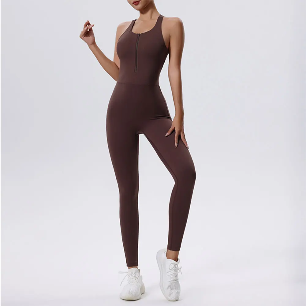 New Gym Set Women Training Yoga Suit Sportswear Women Sports Jumpsuit Fitness Rompers Stretch Female Push Up Workout Bodysuits