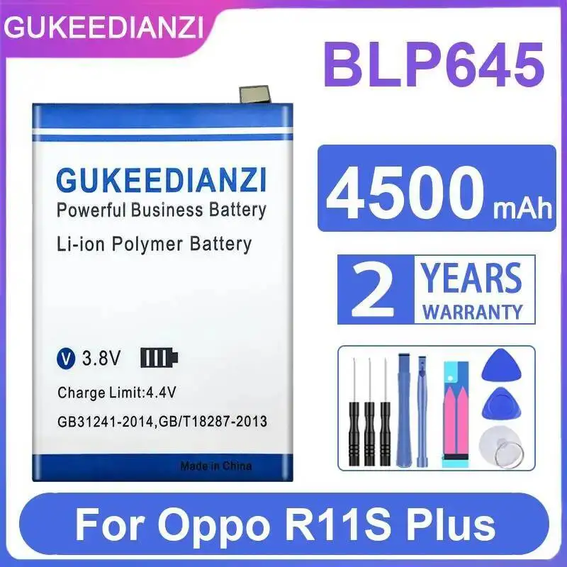 

Mobile Phone Battery 4500Mah High-Capacity For Oppo R11S Plus Reliable Replacement BLP645