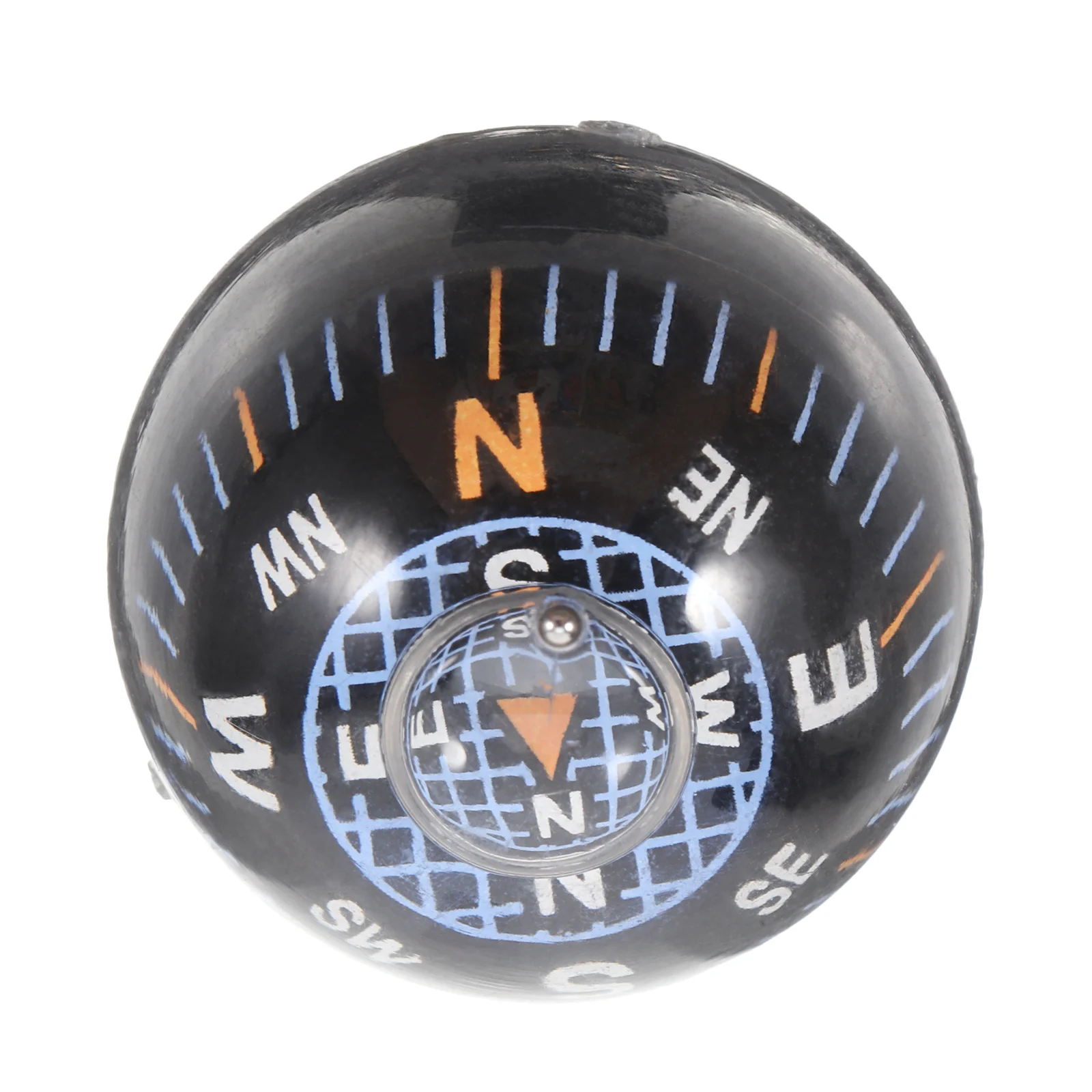 

Mini Black Car Dashboard Ball Compass for Motorcycle Hiking Navigation Outdoor Use Compasses for Car