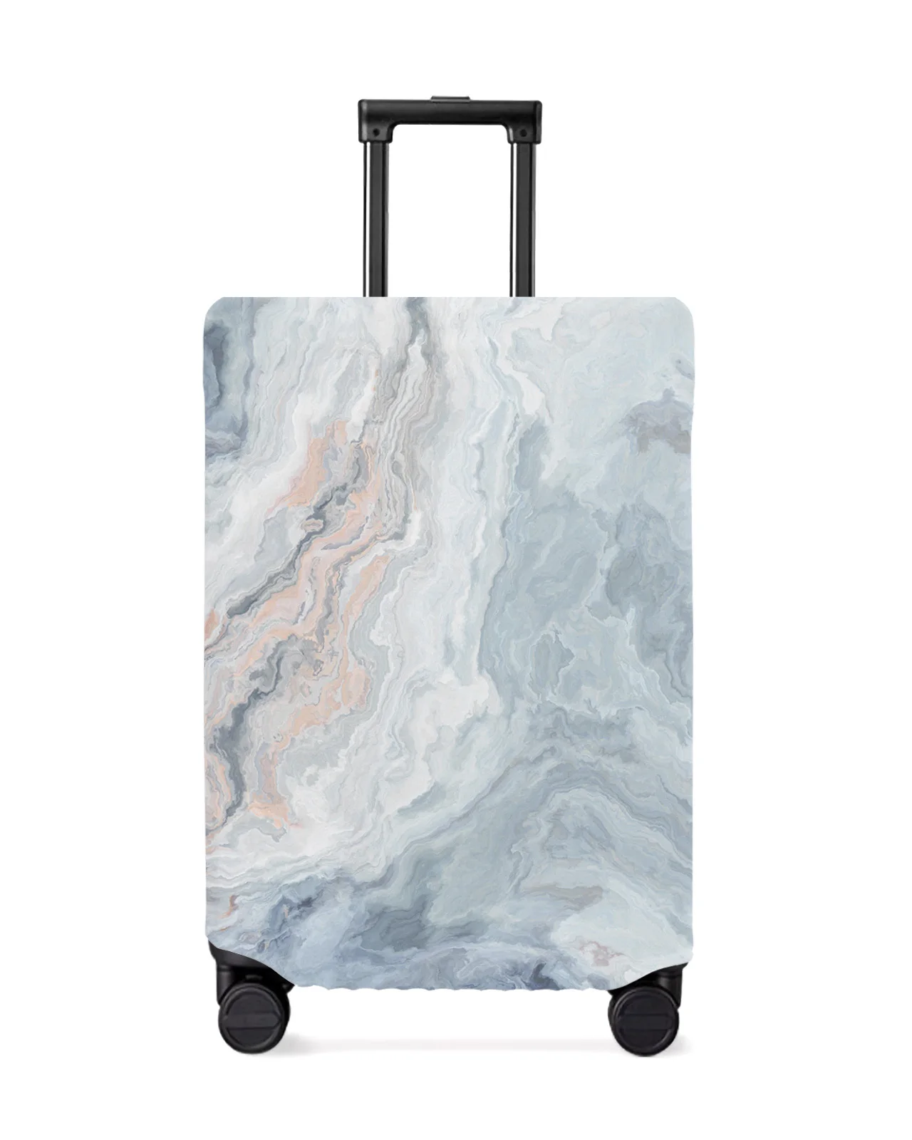 Marble Travel Luggage Protective Cover for 18-32 Inch Travel Accessories Suitcase Elastic Dust Duffle Case Protect Sleeve