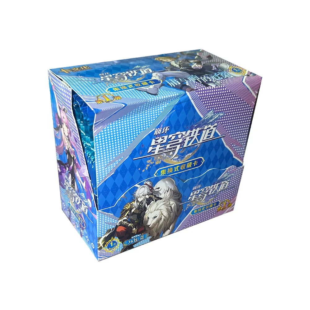 Wholesale New Honkai Star Rail Collection Card Full Set Friend Party Bikini Feast Booster Box Waifu Hobbies Children\'s Toy Gift