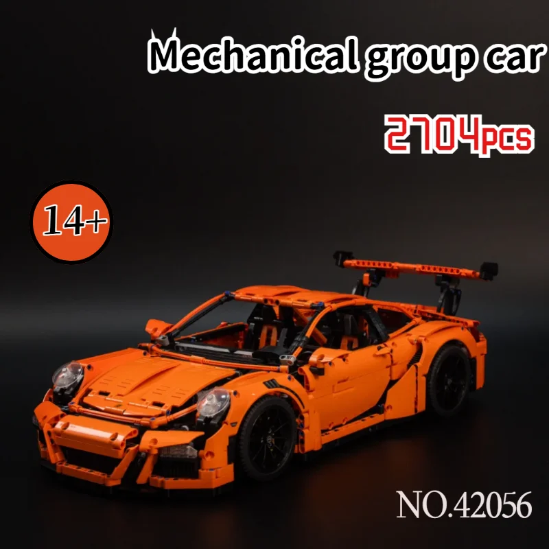 

MINISO 2704pcs GT3 RS Technicial Car Compatible with 42056 Toys for Boys Gifts Kids Constructor Model Building Kits for Adults