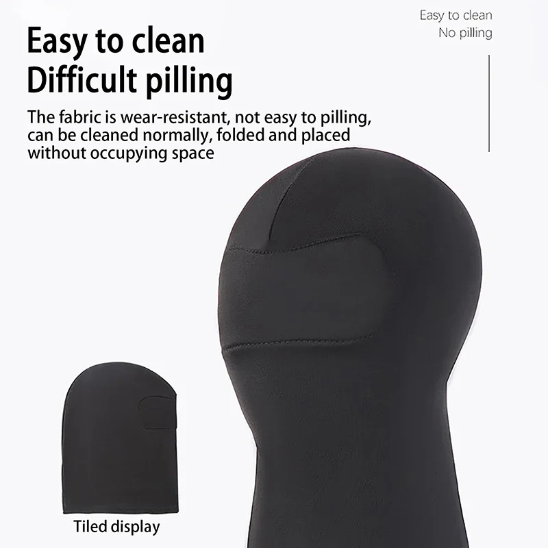 Unisex Breathable Balaclava Mask, 1/2/3 Hole Army Tactical Head Hood for Cosplay and Halloween Party