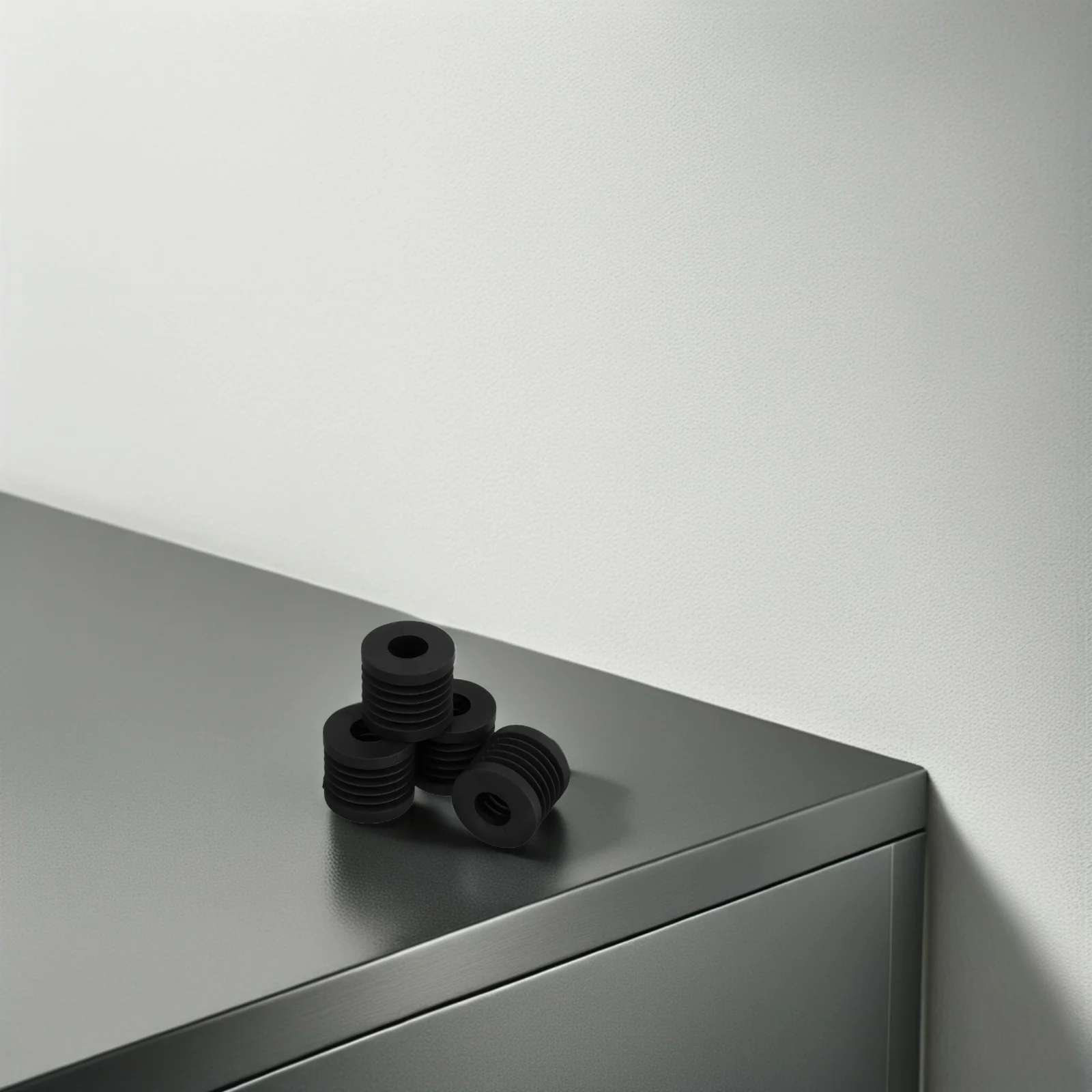 

4pcs 3D Printer Feet Pads Anti Vibration Silicone Mats Shock Absorption High Temp Resistant Flexible Installation Replacement