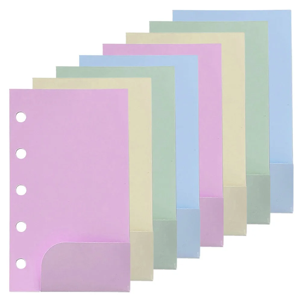 

M5 Insert Page Storage Binder Pockets Large Size Scrapbook Inserts for Receipts Cards Material Multi Use Portable