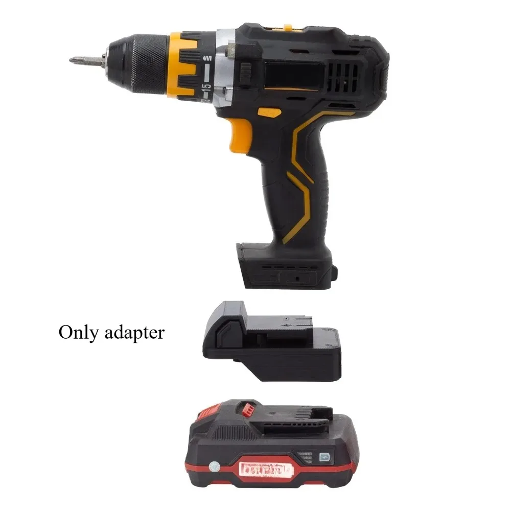 Adapter/Converter for Lidl Parkside X20V TEAM Li-ion Battery TO DEKO 20V Cordless Power Tools Accessory(Only Adapter）