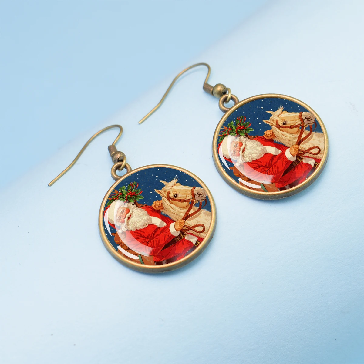 Boucles d'oreilles Santa Claus - Women Accessories Meaning avis et prix