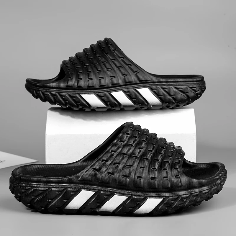 2026 New Trendy Slippers for Men Casual Slip Ons Summer Shoes Mens Sandals Lightweight Comfortable EVA Sandals Fashion Slides