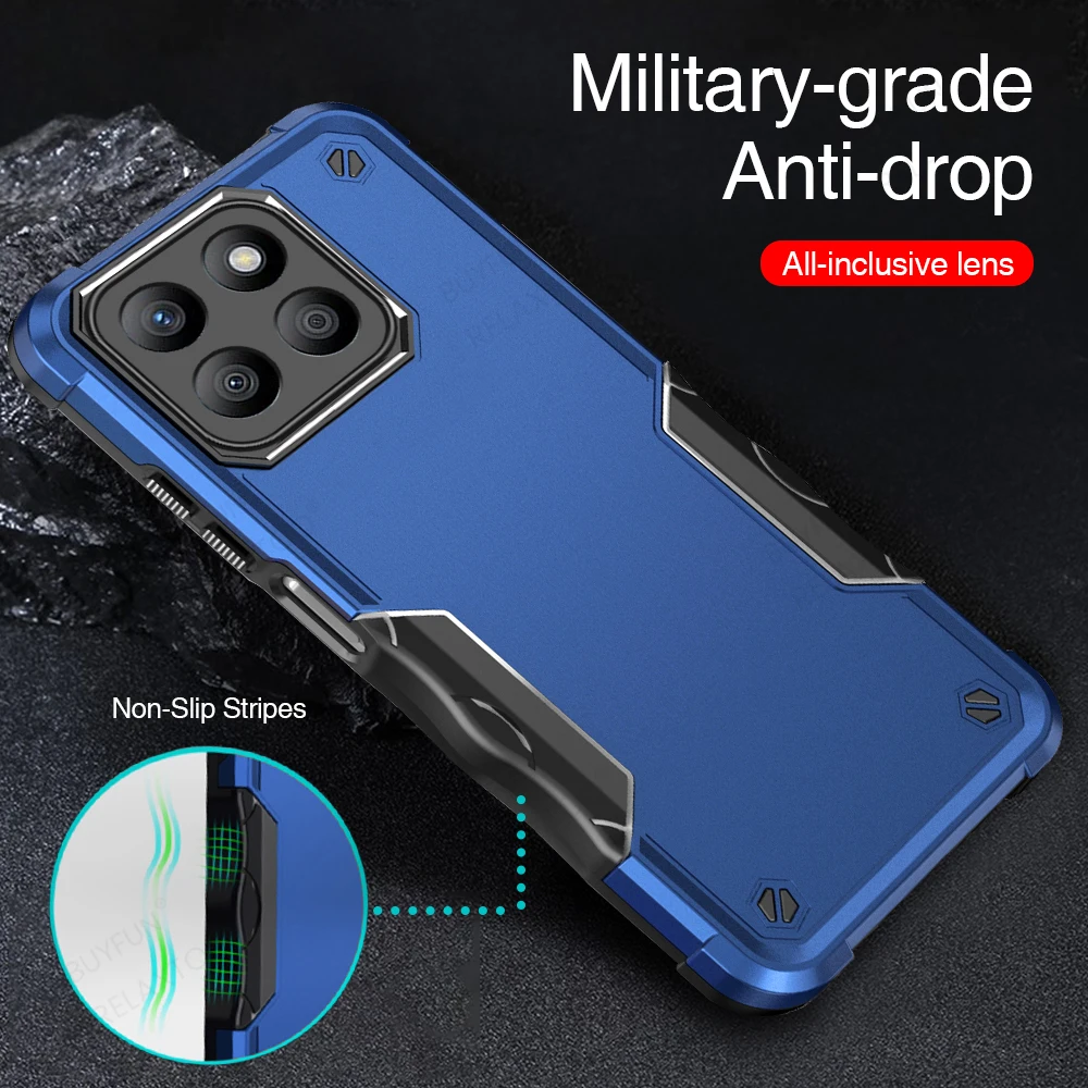 HonorX8b 4g Case Hard PC Shockproof Armor Coques For Honor X8b Honar X 8b 4G 6.7inches Soft Tpu Camera Protection Shell Fundas ﻿