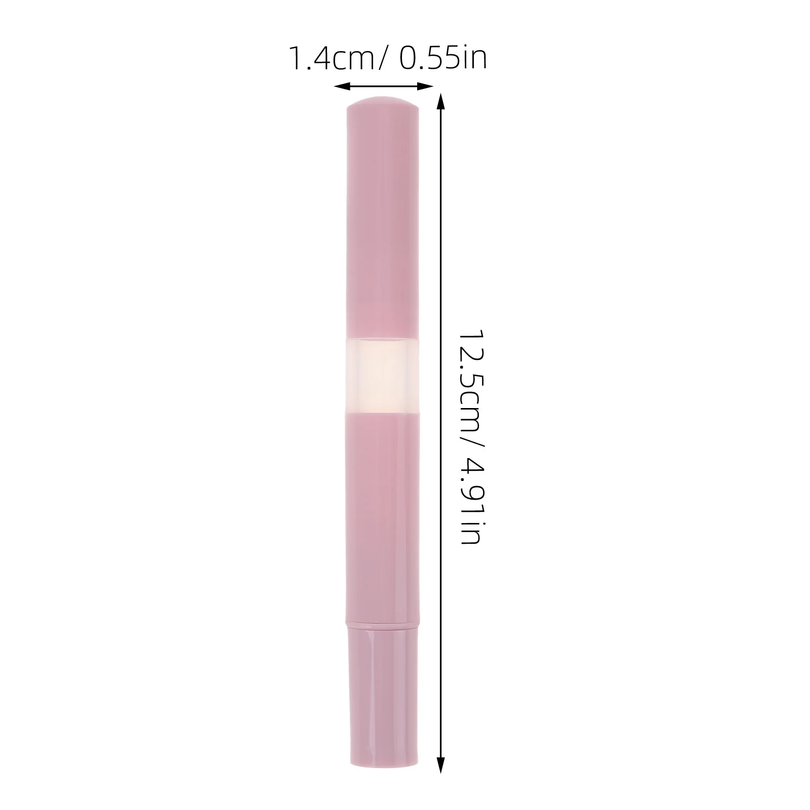 4 قطعة أنابيب ملمع الشفاه إعادة الملء أقلام تويست شفافة لنمو رمش السائل زيت الأظافر موزع العطور قضيب