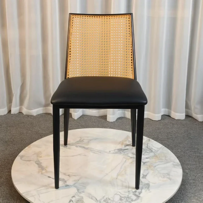 Multi-functional Household rattan chair B & B restaurant Backrest chair Wabi wind chair Stool  Durable