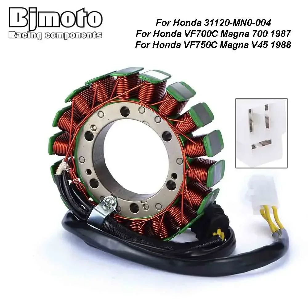 

Motorcycle Magneto Engine Generator Stator Coil For Honda VF700C VF750C VF 700C 750C VF 700 750 C Magna 700 V45 31120-MN0-004