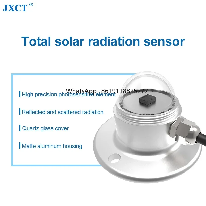 Hochwertiger und preisgünstiger Gesamt solars trah lungs detektor mit reflektieren der Strahlung für die Meteorologie im Freien