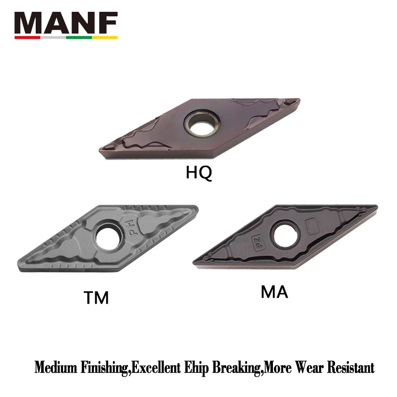 

MANF VNMG160404 INSERT CNC CUT BLADE steel turning tools CARBID TURNING TOOL MVJN MVVN MVQN Holder SEW MACHIN TOOL lathe metal